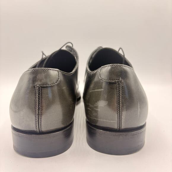 DOLCE & GABBANA Point-Toe Oxford Derby Shoes Leather Black Sz 8.5/US 9.5 $895 main image 12